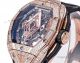 Swiss Grade Replica Hublot Spirit of Big Bang Sang Bleu Rose Gold Pave 7750 Watch (4)_th.jpg